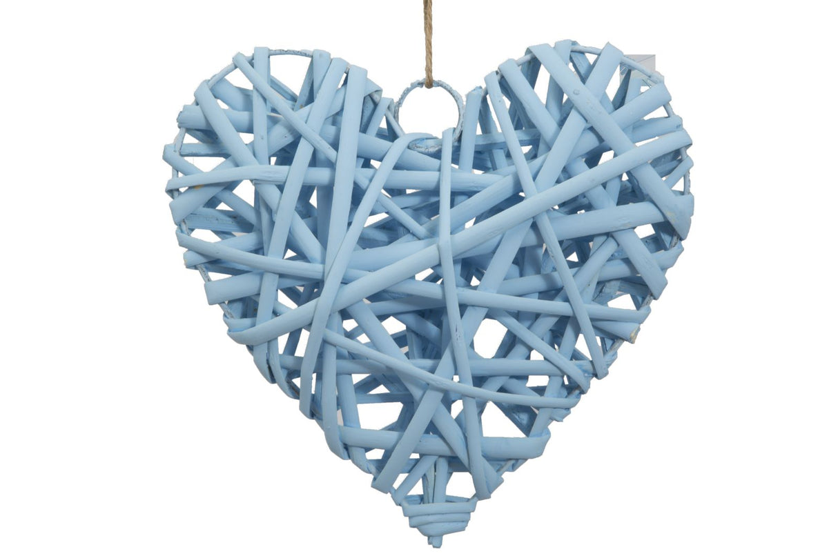 Decorazione heart grande cm 25x4 Set 10 pezzi