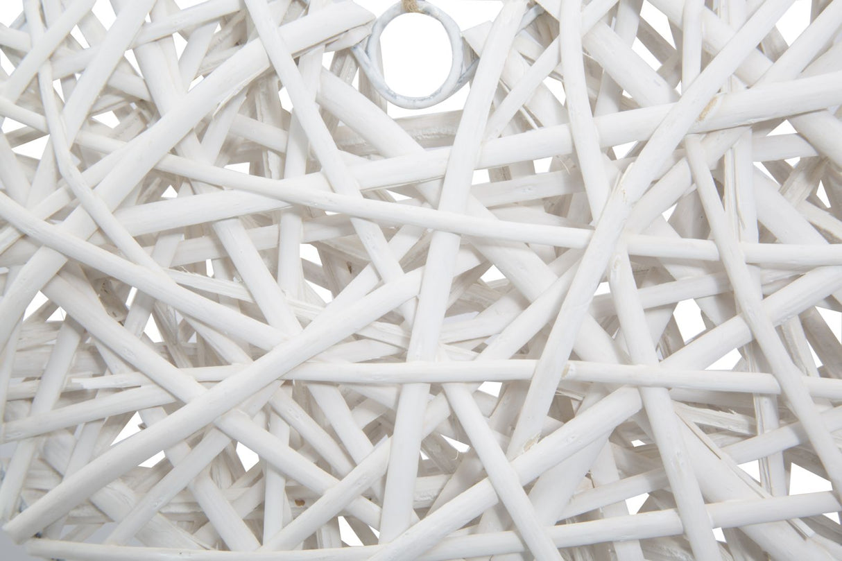 Decorazione heart grande cm 25x4 Set 10 pezzi