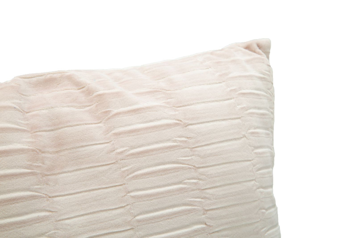 Set 02 Pezzi Cuscini in tessuto rosa cm 45x45x10