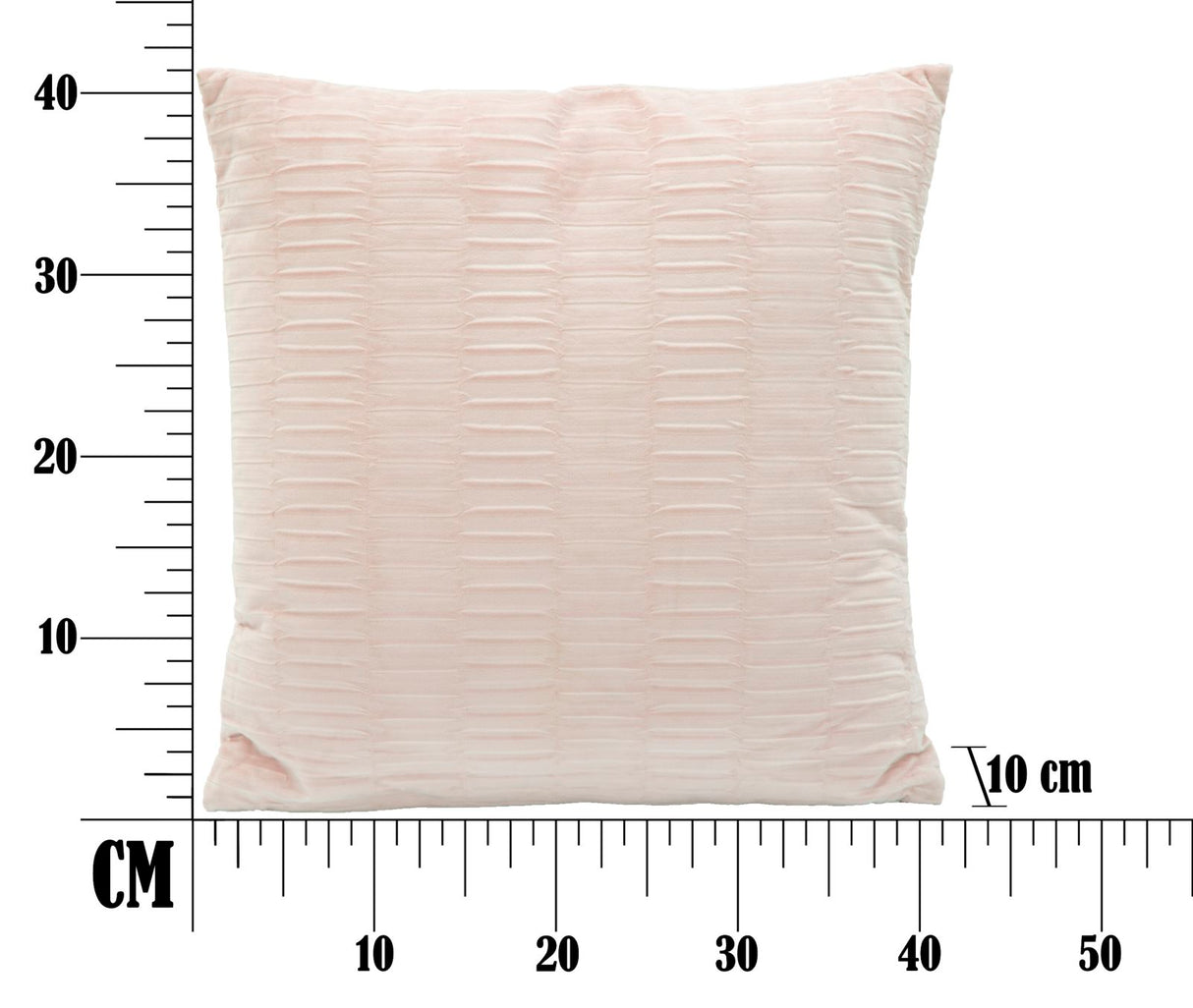 Set 02 Pezzi Cuscini in tessuto rosa cm 45x45x10