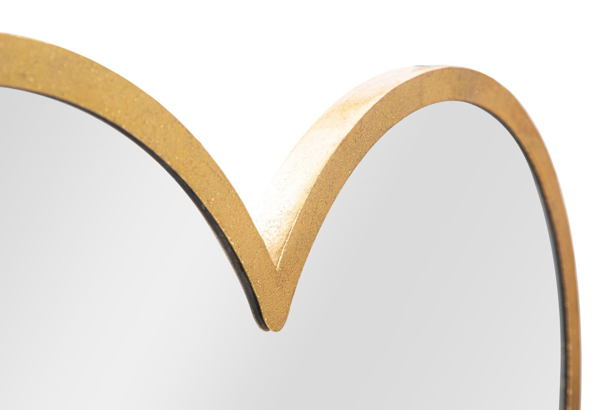 Specchio Glam Doppio Cuore cm 65x2x50