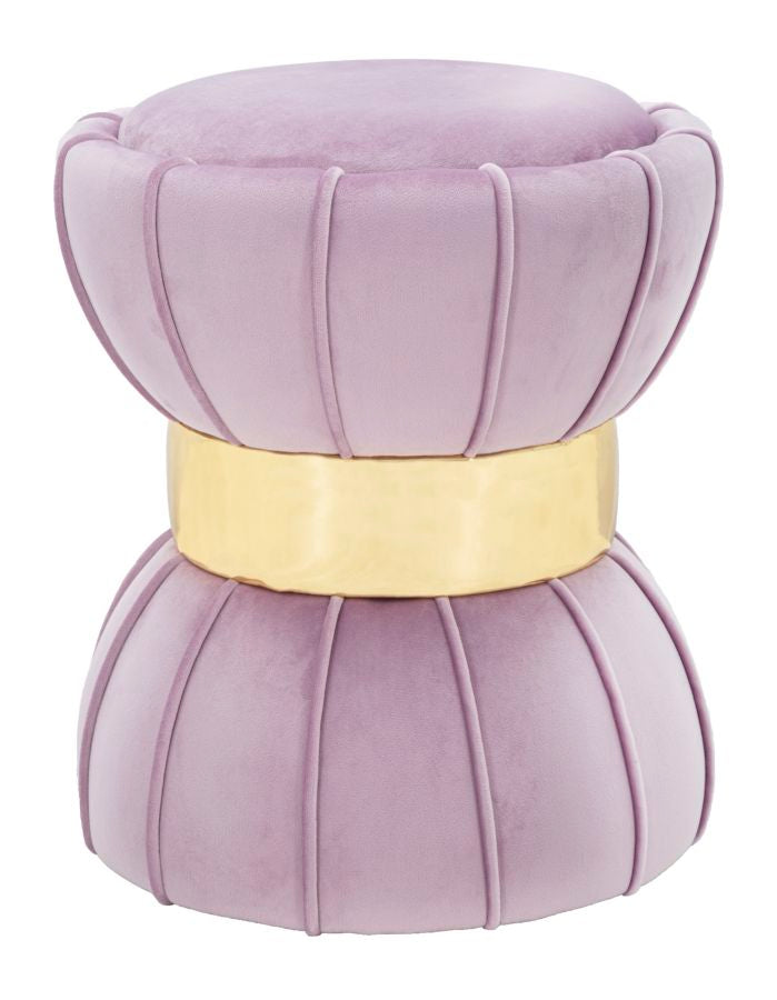 Sgabello Flower cm Rosa cm ø 40x44