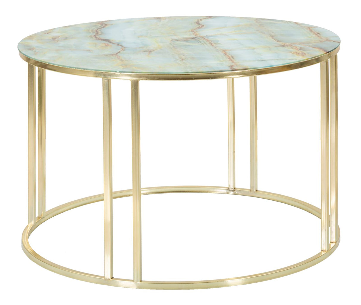 Tavolo Da Caffe’ effetto marmo