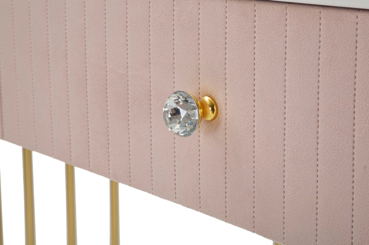 Console montpellier rosa cm 100x43x74