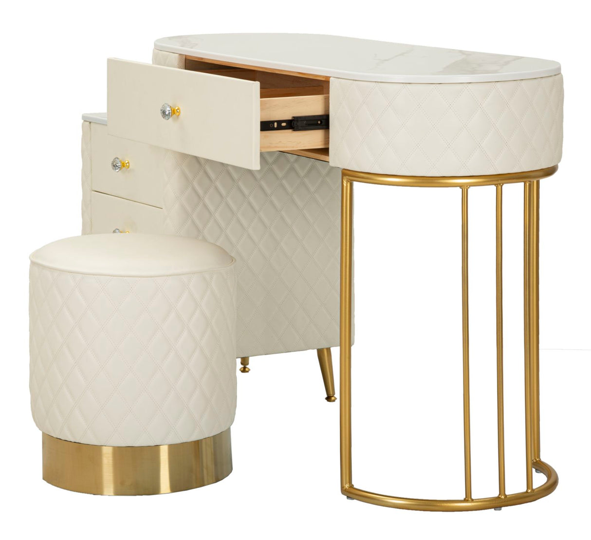 Toeletta Sharon C/Puff cm120x40x75