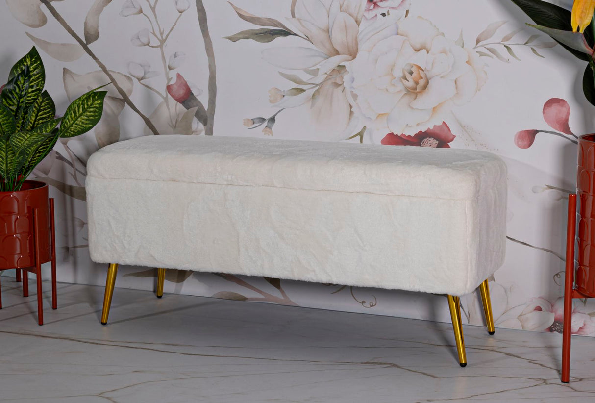 Panca C/Contenitore Soffy Cm 112X42X50