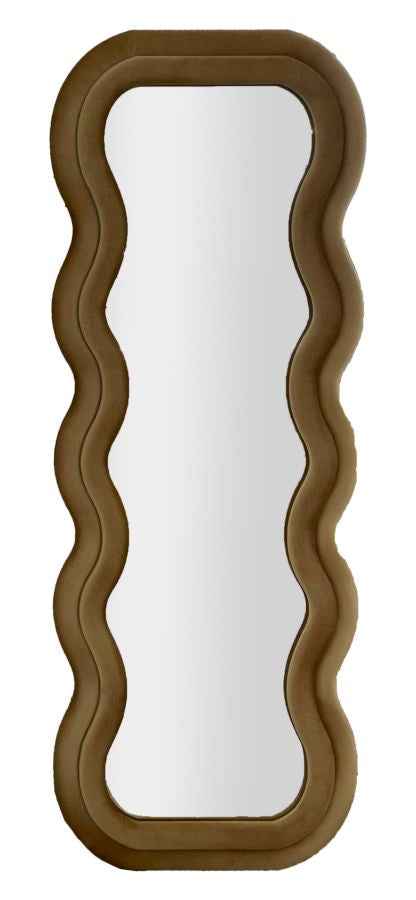 Specchio Da Muro Emily Velluto Cm 60X6X160