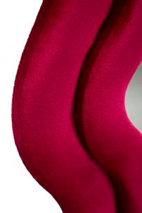 Specchio Da Muro Emily Velluto Cm 60X6X160