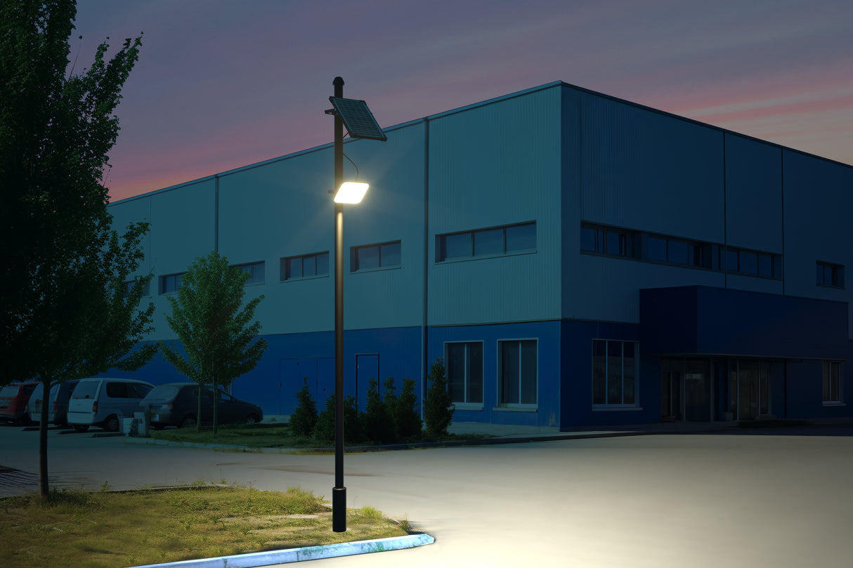 Faro ad Energia solare con Telecomando 4800 Lumen