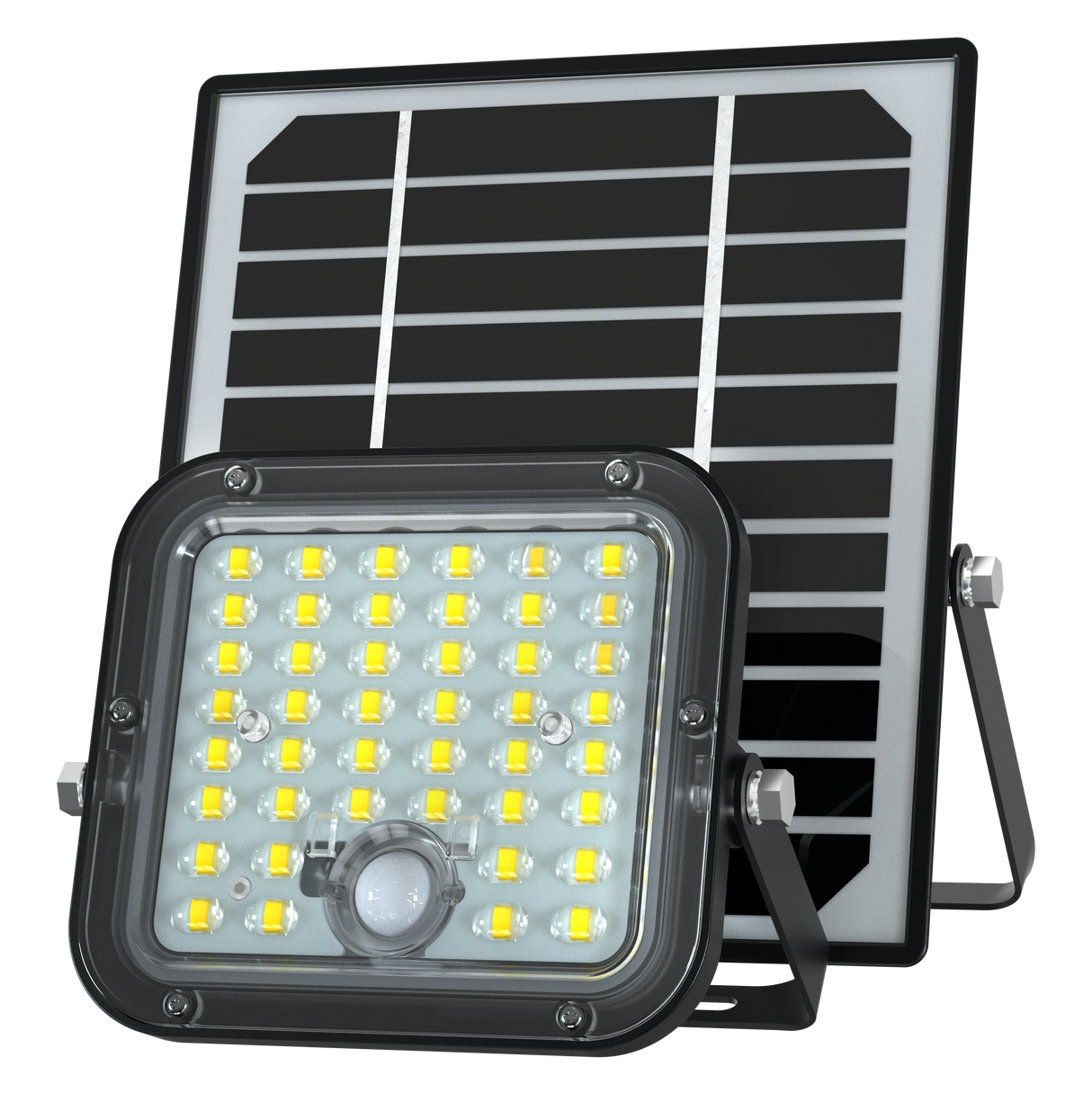 Faro ad Energia solare 10w con pannello solare e con Telecomando 1500 Lumen