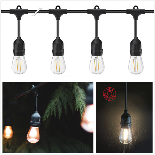 Catene luminose da esterno - Stringa luminosa professionale