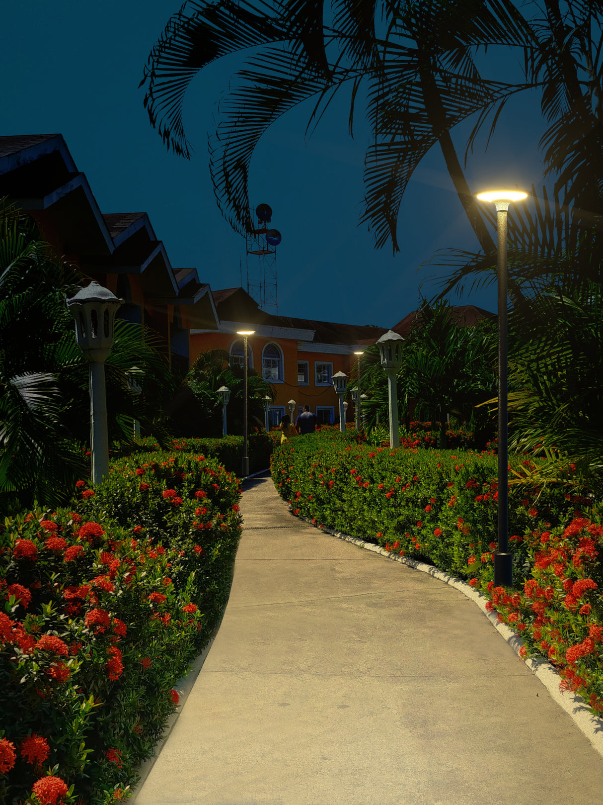 Lampione Led ad Energia Solare SunFlower