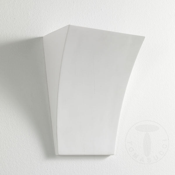 Applique in ceramica Bianca -