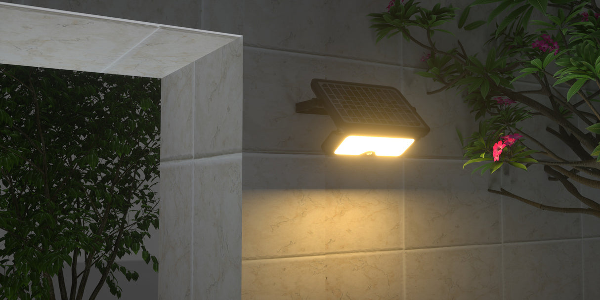 Faretto/Proiettore ad Energia Solare Led 10W - 1150Lumen 5-in-1 Multifunzionale