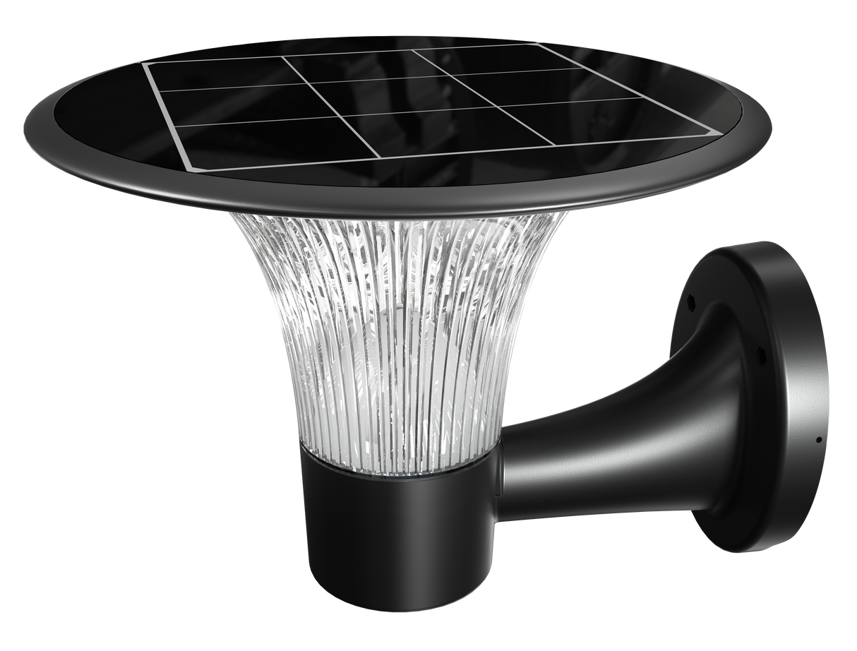 Applique Solare da Esterno 2200 Lumen - 2 tonalità di luce selezionabili alta luminosità