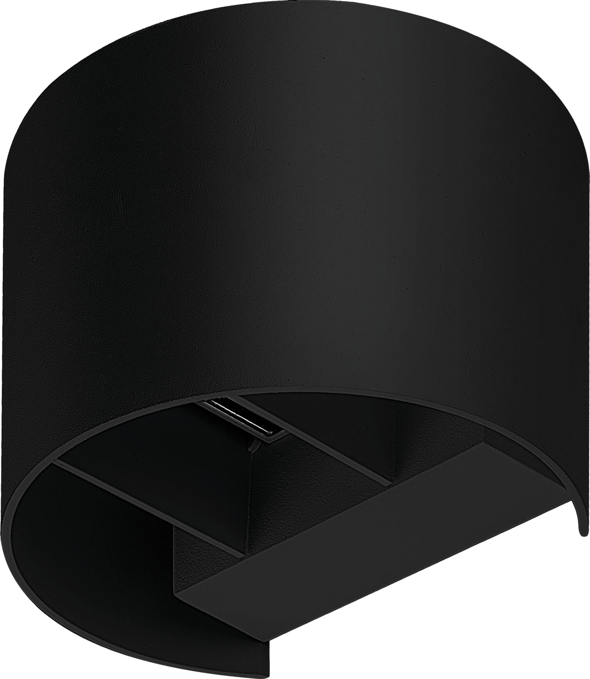 Faretto Curvo da parete in alluminio presoffuso per Interni ed Esterni