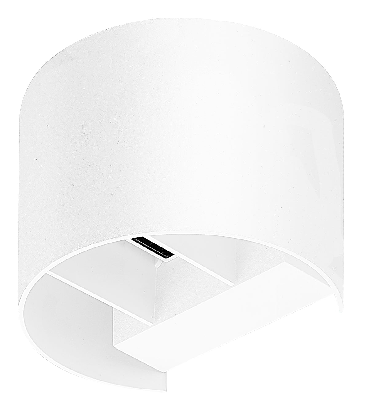 Faretto Curvo da parete in alluminio presoffuso per Interni ed Esterni