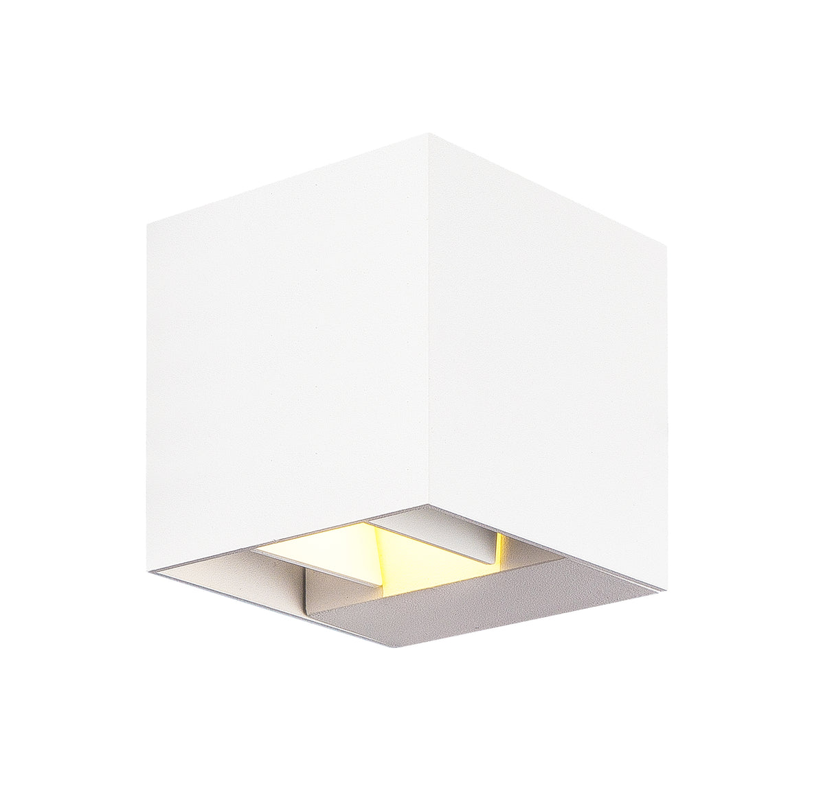 Faretto Cubico da parete doppio flusso per Interni ed Esterni