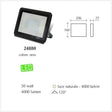 Proiettore Led IP65 Faro Led luce naturale 4000K 50watt