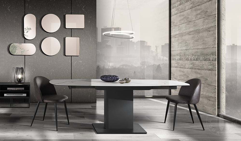 Lampadario realizzato in polipropilene Bianco opaco