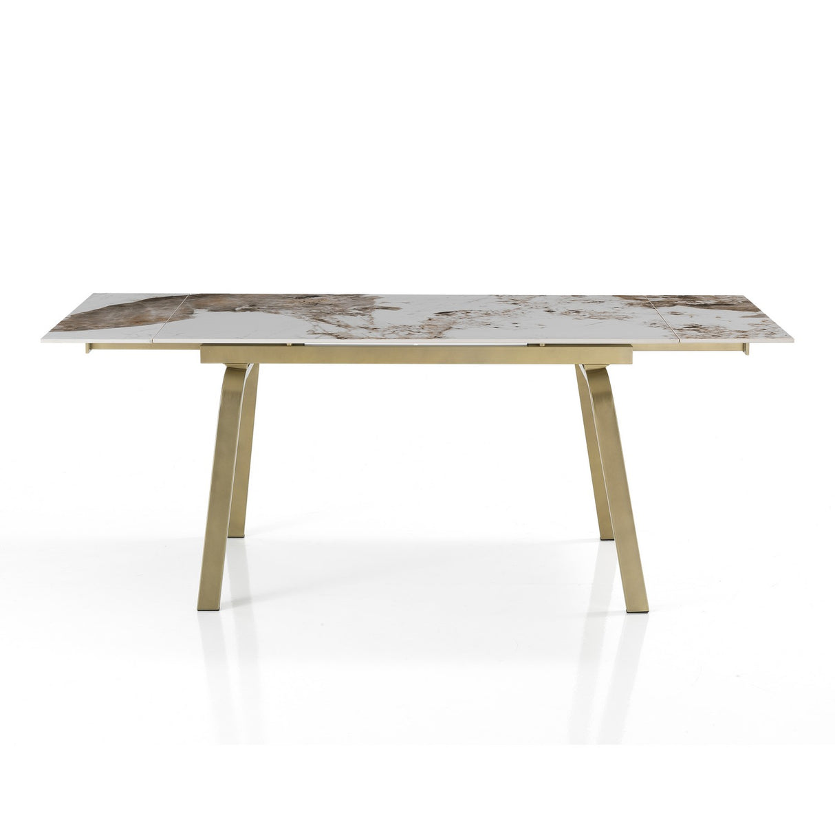 Tavolo Allungabile finiura marmo onice lucido