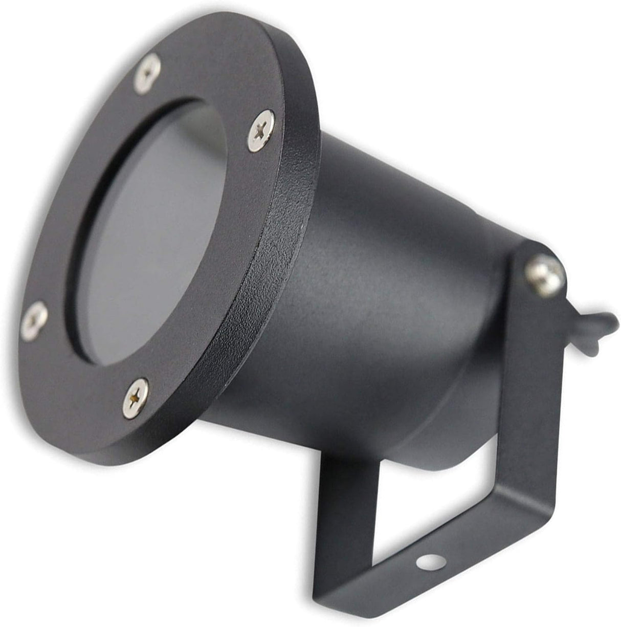 Faretto orientabile nero con picchetto GU10 da esterno per giardino ideale come segnapassi o per illuminare le piante del tuo giardino