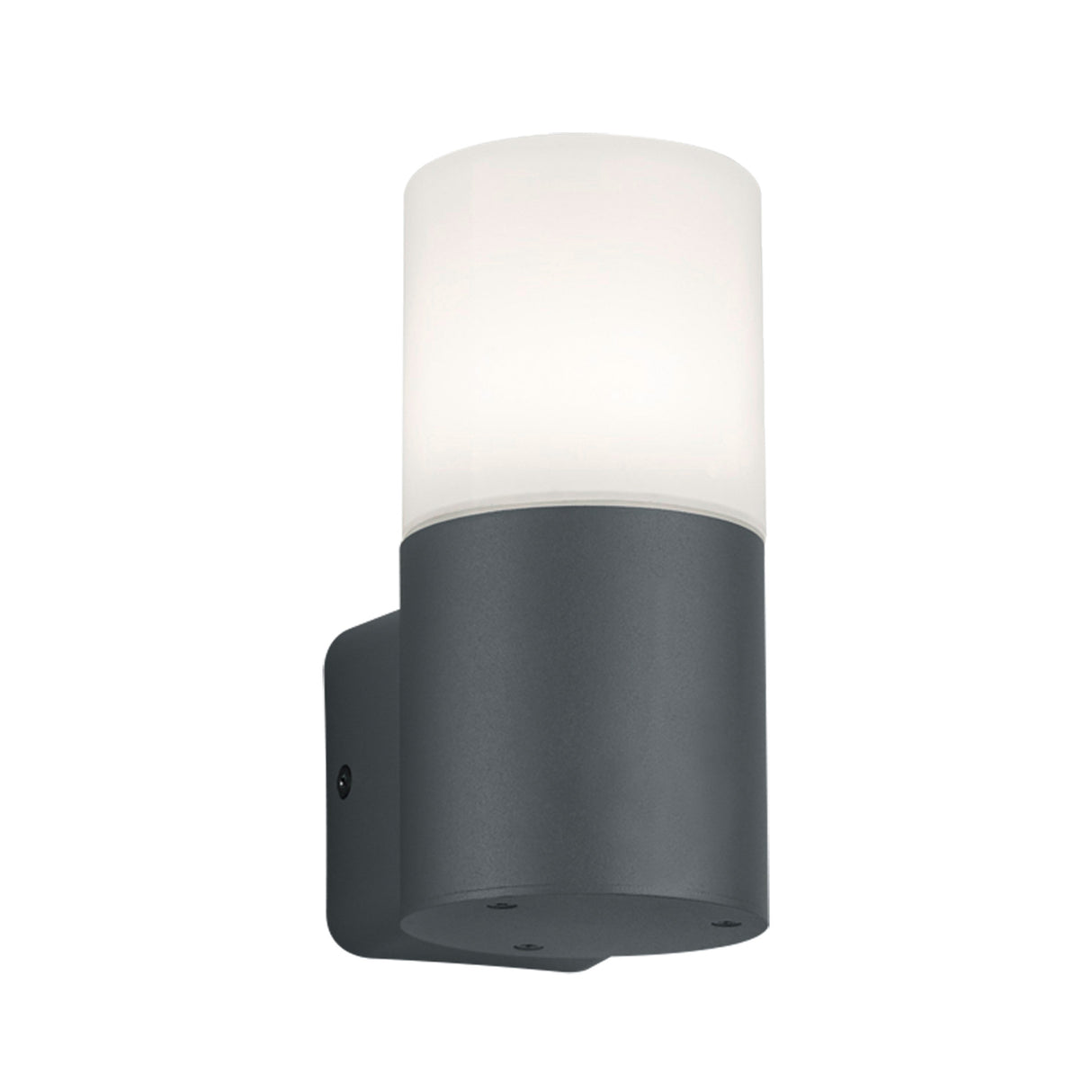 Applique da parete c/portalampada colore Grigio Antracite