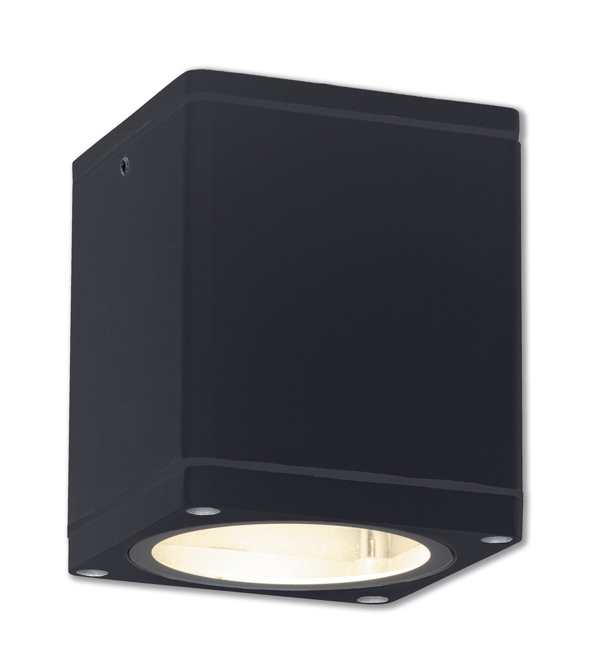 Faretto Cubo da Soffitto  in alluminio presoffuso per Interni ed Esterni