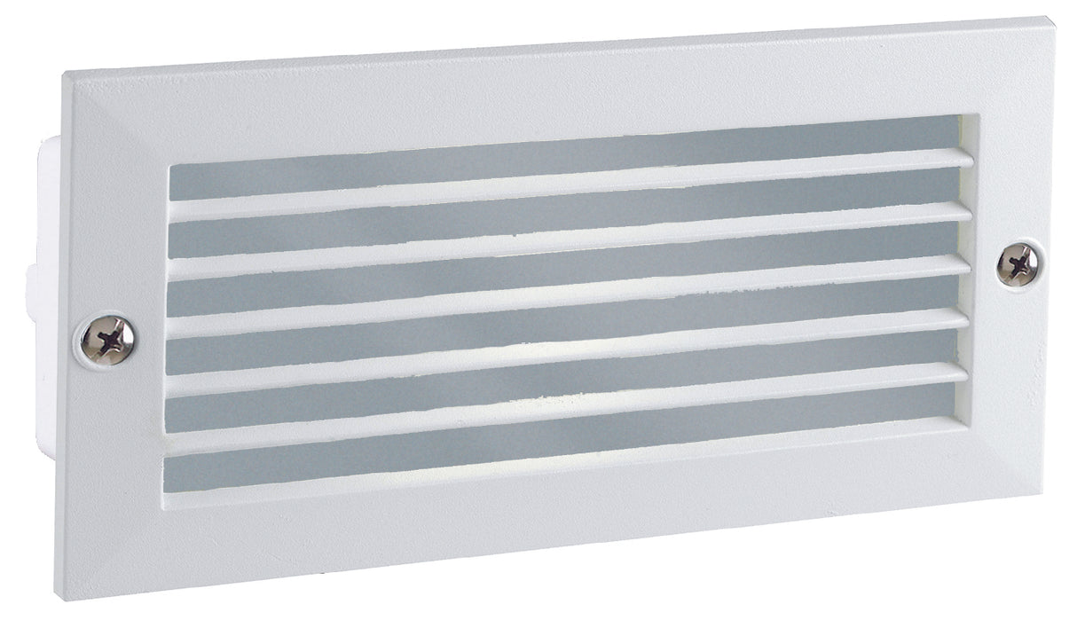 Faretto segnapasso da incasso Con Griglia – Attacco lampadina E27 – Potenza max 60W – Impermeabile IP54 – Ideale per esterni, scale, vialetti, giardini e garage