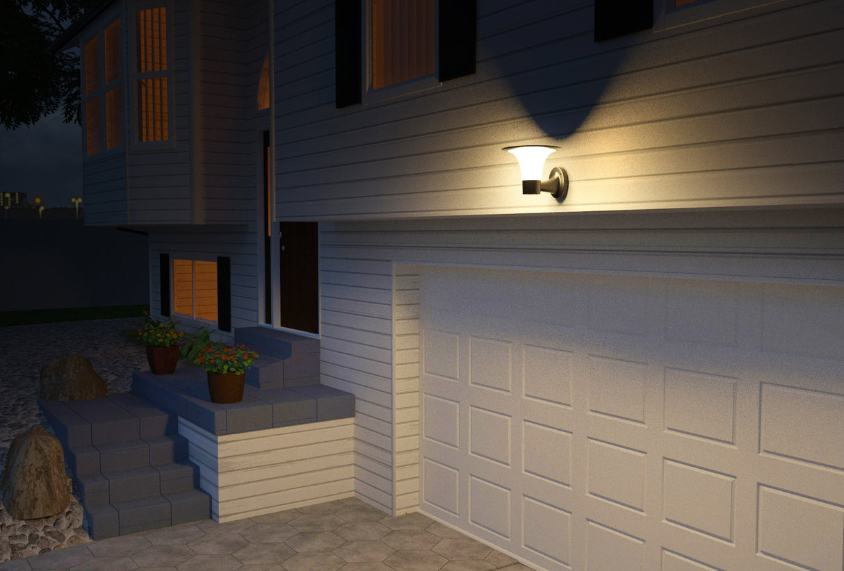 Applique Solare da Esterno 2200 Lumen - 2 tonalità di luce selezionabili alta luminosità