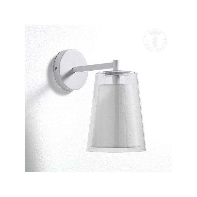 Applique realizzato in vetro Trasparente