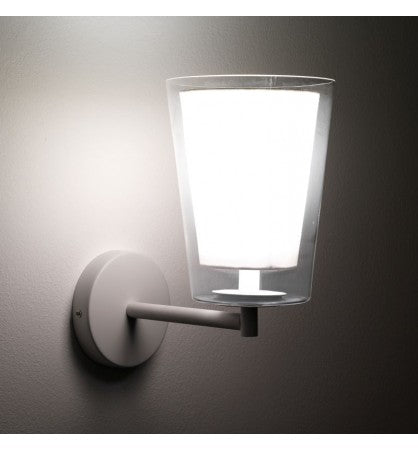 Applique realizzato in vetro Trasparente