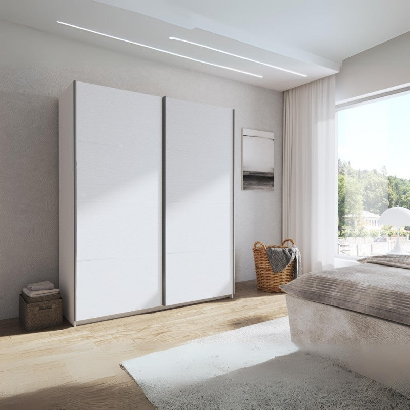 Armadio  2 ante scorrevoli colore bianco