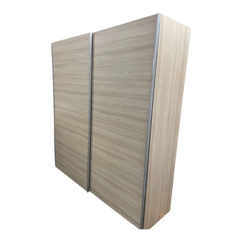 Armadio 2 ante scorrevoli colore olmo perla