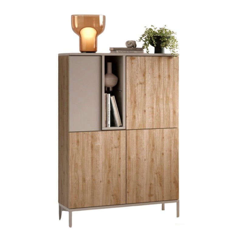 Credenza composta da 4 ante cashmere e cadiz