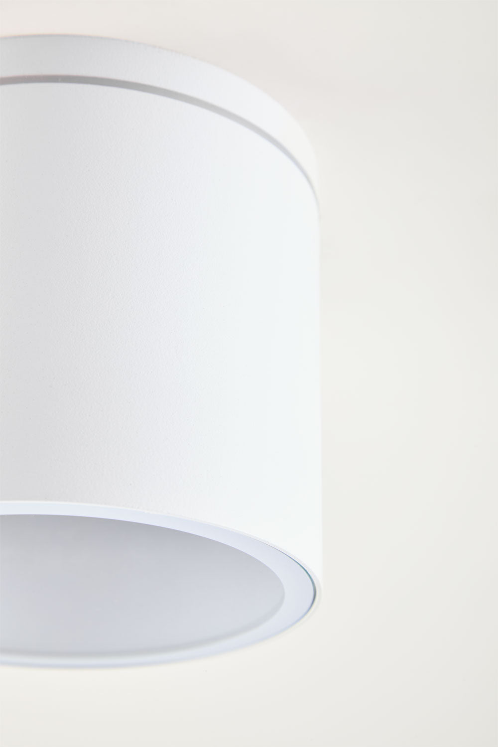 Faretto Tondo da soffitto in alluminio presoffuso per Interni ed Esterni