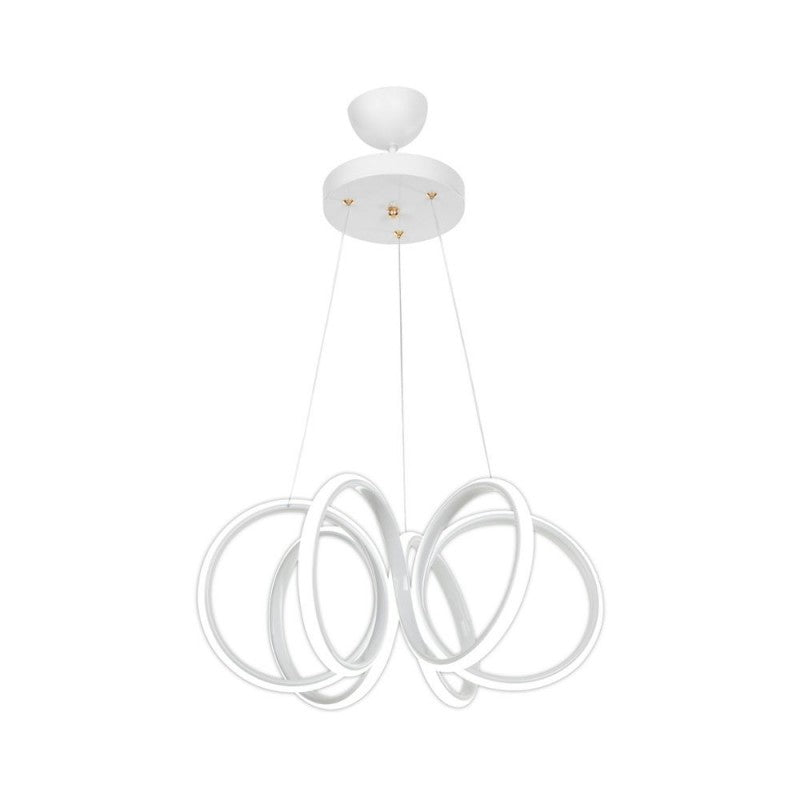 Lampada a sospensione Led forma spirale