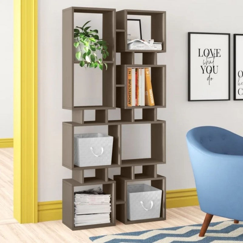 Libreria bifacciale Rail bianco 79x166,5