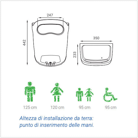 LUX-BORASCO Asciugamani da parete