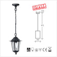 Lanterna a sospensione con catena - Lampada da giardino - dimensioni