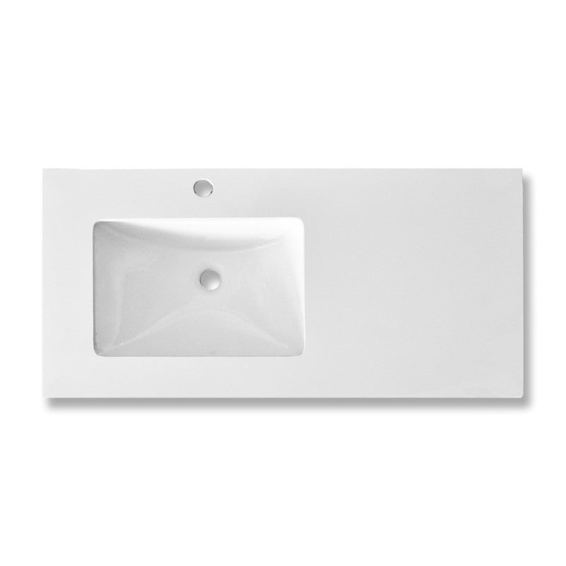 Mobile bagno sospeso con specchio rovere 90x46x54 H