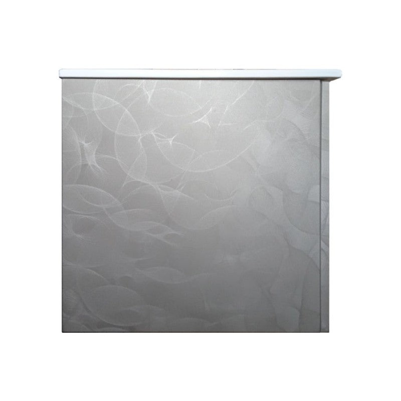 Mobile bagno 1 cassetto con frontale ondulato