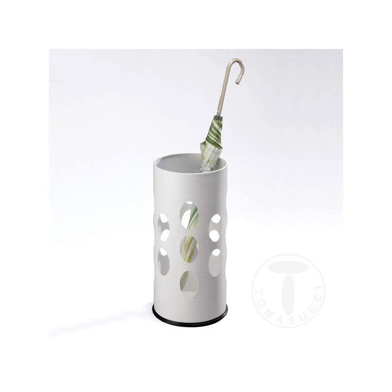 Portaombrelli struttura in metallo di colore Bianco opaco