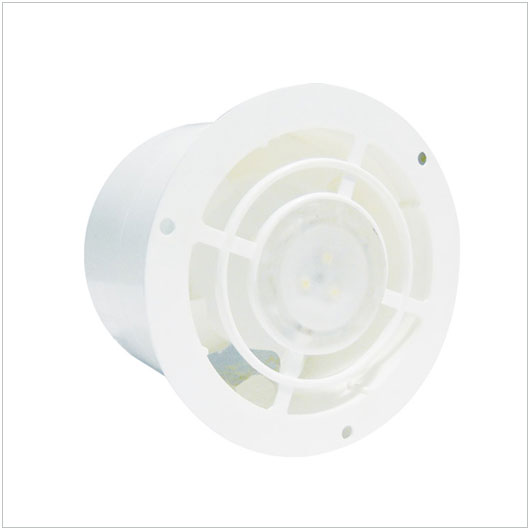 LUX257 Aspiratore assiale con faretto led incorporato