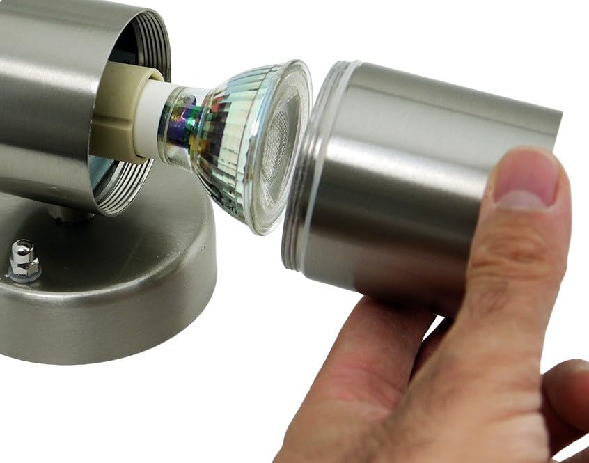 Applique Modello Tondo 2x35w/GU10 doppio flusso luce