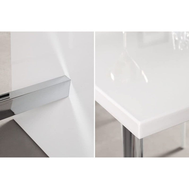 Tavolo penisola Party bianco