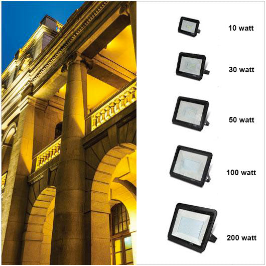 Proiettore Led IP65 Faro Led luce naturale 4000K