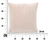 Set 02 Pezzi Cuscini in tessuto rosa cm 45x45x10