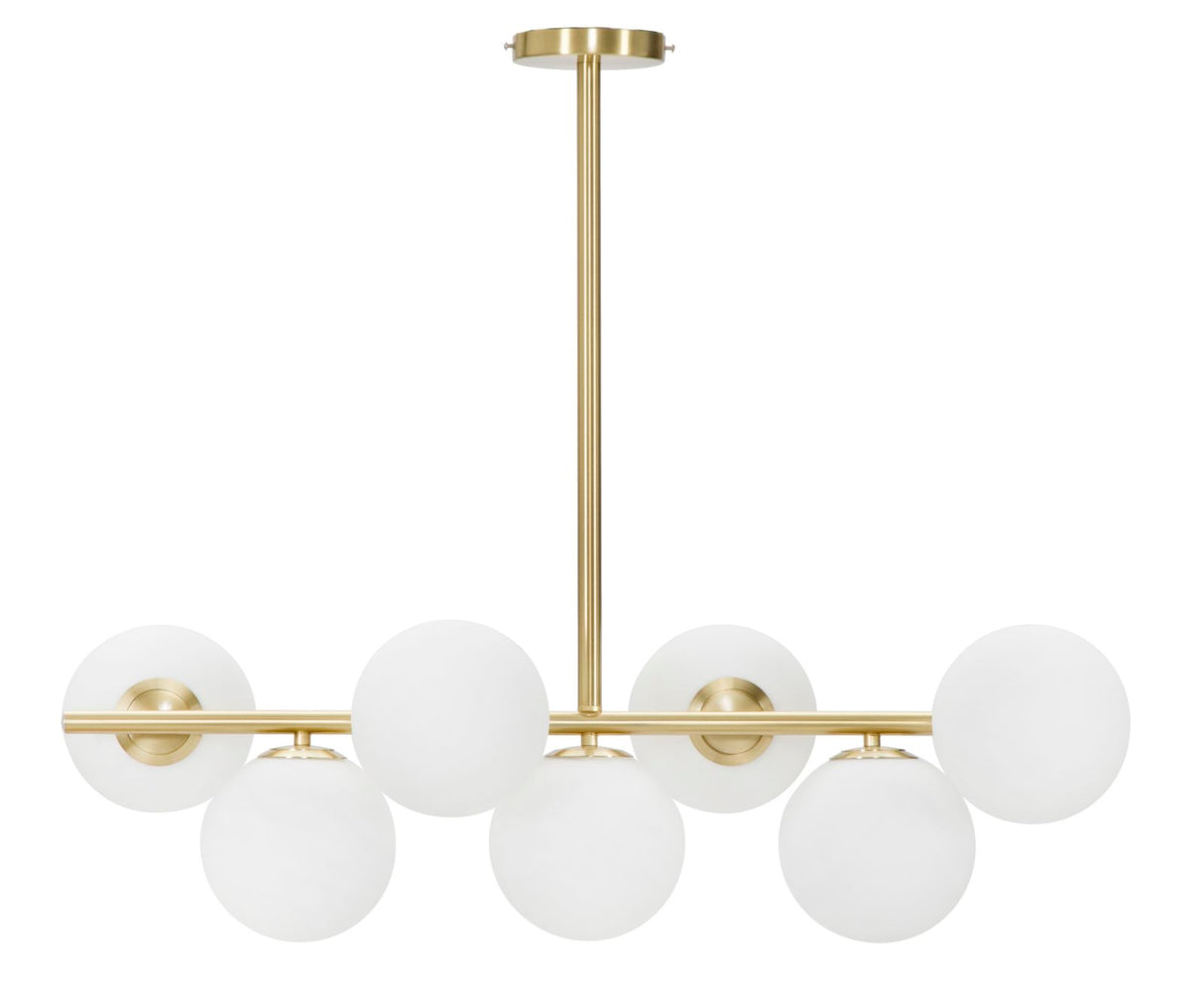 Lampadario Glamy 7 Luci Cm 81X30X74