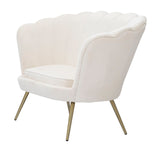 Divanetto Vienna Crema cm 130x74x84